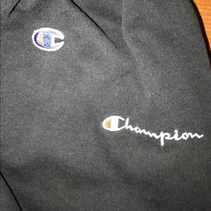 Champion Black Sweatpants